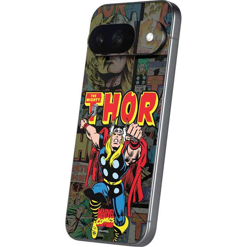 Marvel Classic Comics The Mighty Thor Vintage Google Pixel 9 Skin
